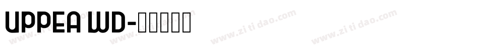 UppEa Wd字体转换